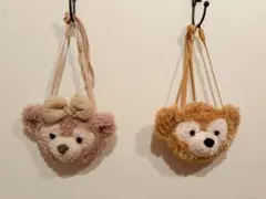 ディズニー　ダッフィー・シェリーメイ ポシェット