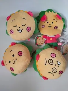 【新品・タグ付】コジコジ ぬいぐるみ ポシェット3点 + リールパスケース