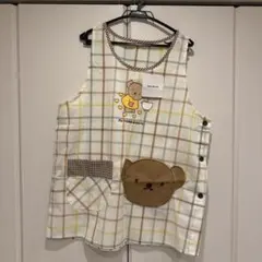 ミッフィー　ボリス　保育士エプロン　大きいサイズ