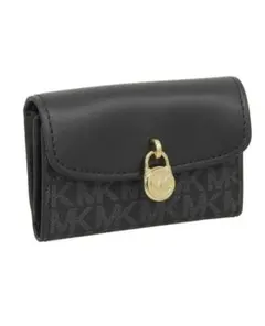 MICHAEL KORS ブラック ロゴ入り 財布