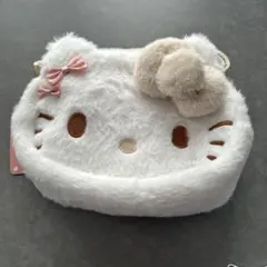 ハローキティ ファーバッグ　ポシェット