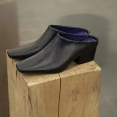 Squaretoe Leather Sabot Todayful サイズ37のサムネイル