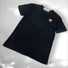 PLAYCOMME des GARÇONS金ハートワンポイントTシャツ新品タグ付 - メルカリ