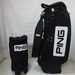 PING★ピン★9.0型★軽量★良品★カート(BK)のサムネイル