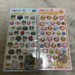 たまごっち　ボンボンドロップシール 2シートセット　まめっち　めめっち