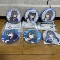 学園アイドルマスター　月村手毬　缶バッチ　6つセット