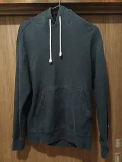 Champion ブラック フード付きパーカー