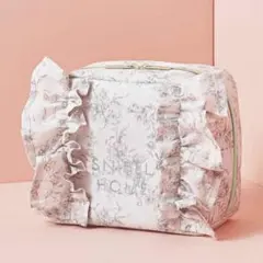 SNIDEL HOME フリル花柄ポーチ