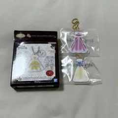 ディズニー 一番くじ コスチュームチャーム プリンセス 白雪姫 ベル 美女と野獣