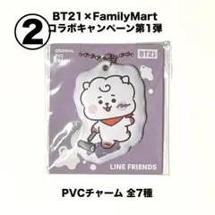 BT21 ×ファミマキャンペーン第1弾 オリジナルPVCチャーム RJ