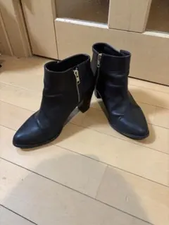 GLOBAL WORK ショートブーツ M ダークブラウン