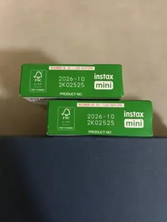 FUJIFILM instax mini インスタントフィルム 10枚入りx2