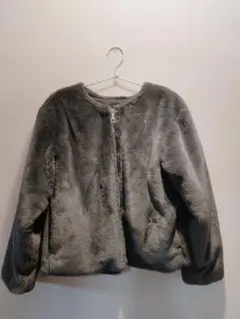 GU　ファーノーカラージャケット