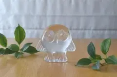 ムラーノガラス ヴィンテージ フクロウ置物 - メルカリ