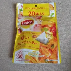 Lipton フルーツティー ピーチ＆マンゴー 20袋入りのサムネイル