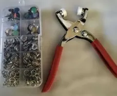 スナップボタン取り付け工具セット