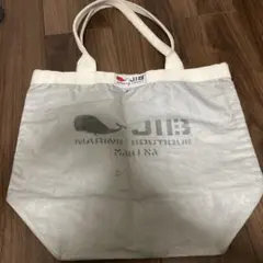 JIB トートバッグ ホワイト クジラロゴのサムネイル