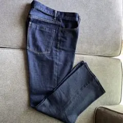 センタープレスフレアデニム