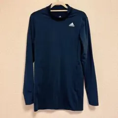 adidas アディダス アンダー ウェア 長袖 紺 ダークネイビー テニス