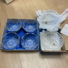 カットガラス クリスタKAGAMI CRYSTAL SOGA GLASS長期保管のサムネイル