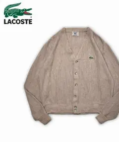 70s〜80s IZOD LACOSTE ラコステ 青ワニ ニット カーディガン