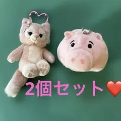 リーナベルとハムのファンキャップ❤️キーホルダーセット！