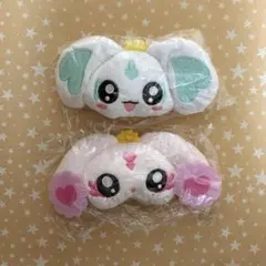 プリキュア　ぬいぐるみクリップ　ポルン　ルルン　ガチャ