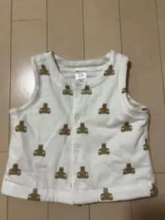 baby GAP ベビーベスト 3-6ヶ月 クマ柄