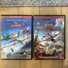 北米版『Planesプレーンズ』『Fire Rescue』DVD２枚