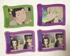 NARUTO トレーディングコレクトステッカー オビト リン シカマル テマリ