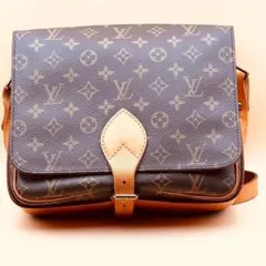 美品 ルイヴィトン モノグラム カルトシエール ショルダー26ｃｍ M51252