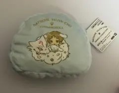 夏目友人帳 サンリオキャラクターズ　ふわふわポーチ　夏目 斑 シナモロール