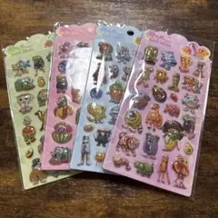 イタリアンブレインロット ぷくぷくシール ４枚セット