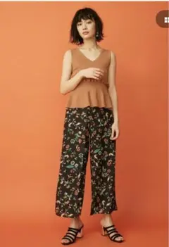 MURUA 夏　スリット　パンツ