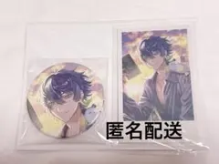 にじさんじ 誕生日グッズ 2025 レオス・ヴィンセント チェキ風カード缶バッジ