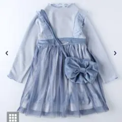 3回着用　ライトオン　プリンセスワンピース　120 アナと雪の女王　ディズニー