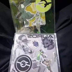 公*o様 N ゼクロム ゾロア アクリルスタンド