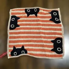 Atsuko Matano タオルハンカチ 猫柄