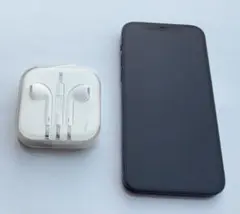 美品Apple iPhone 12 64G ブルーと新品Apple純正イヤホン