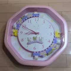 Soraさま専用⭐︎キティちゃん掛け時計⭐︎ジャンク⭐︎ビンテージ当時品 ジャンク品】からくり時計 キティちゃん ハローキティ 掛け時計