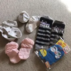 かわいい靴下セット4足＋レッグウォーマー1セット