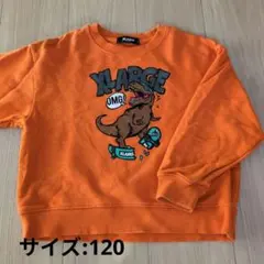 XLARGE 恐竜デザイン トレーナー 120　①