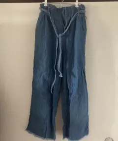 ワイドレッグデニム