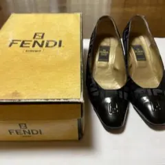 FENDI ブラック パンプス