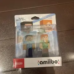 amiibo スティーブ & アレックス セット　大乱闘スマッシュブラザーズ