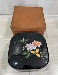 会津塗 鉄せん オードブル2段重箱