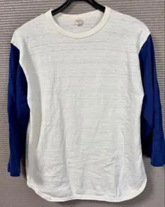 WAREHOUSE Lot 4800 7分袖ベースボールT Lサイズ 送料込みのサムネイル
