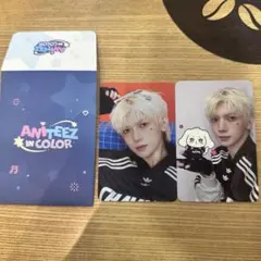 ATEEZ ヨサン ポップアップ ラントレ トレカ IN COLOR 2枚