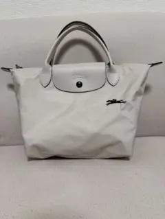Longchamp ホワイト ハンドバッグ