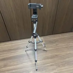 アルミ合金 スマホ三脚スタンド 軽量 携帯用 高さ約70cm
